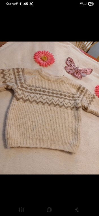 Pull bébé taille 9 mois