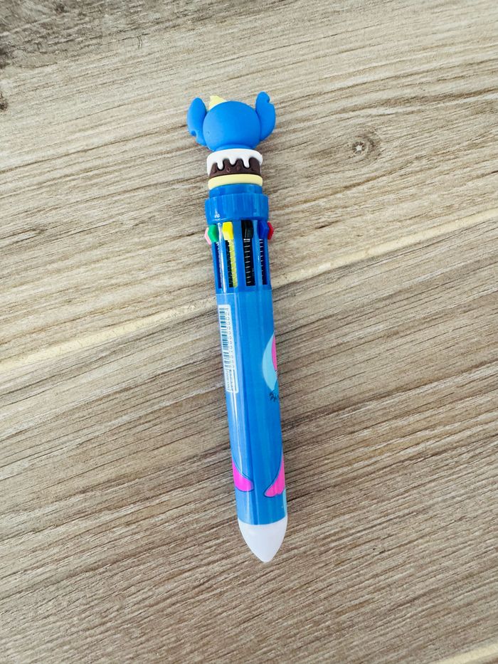 Stylo stitch 10 couleurs neuf - photo numéro 2