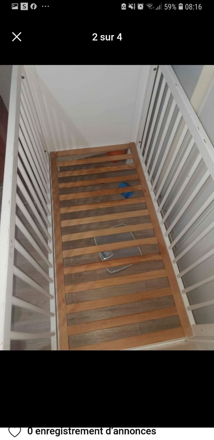 Lit  bebe matelas offert - photo numéro 3