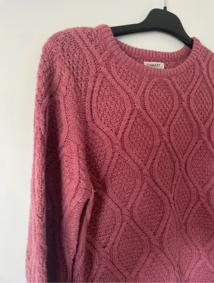Pull torsadé S damart - photo numéro 3
