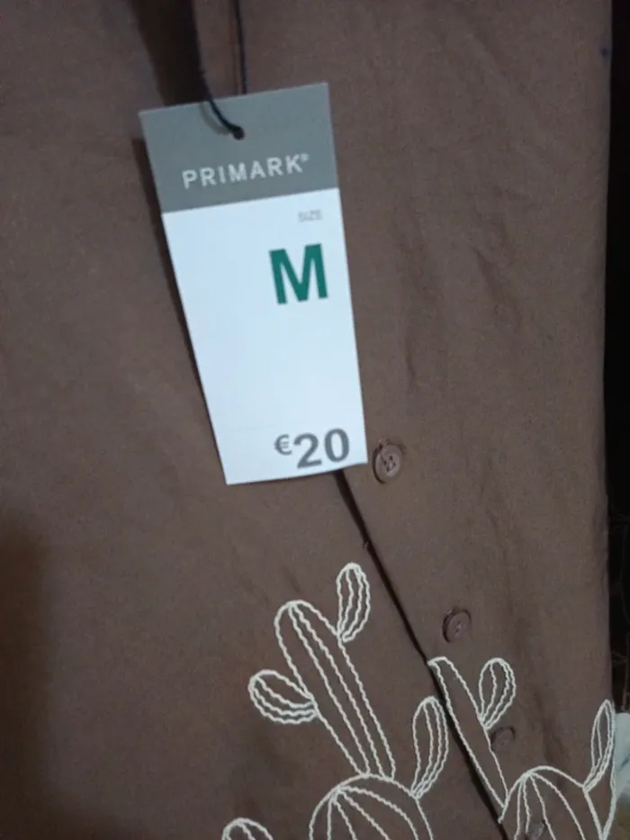 Magnifique chemise marron Primark taille M neuve - photo numéro 4
