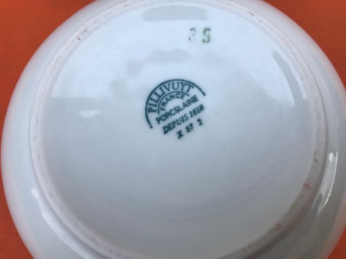 Théière Porcelaine Pillivuyt France - photo numéro 5