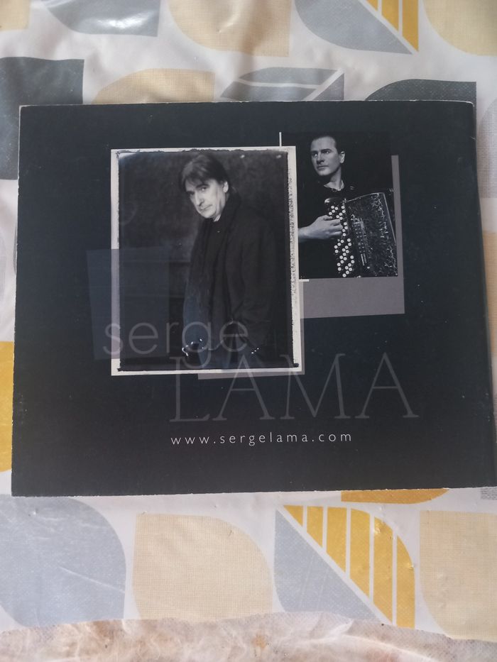 Programme spectacle de Serge Lama - photo numéro 2