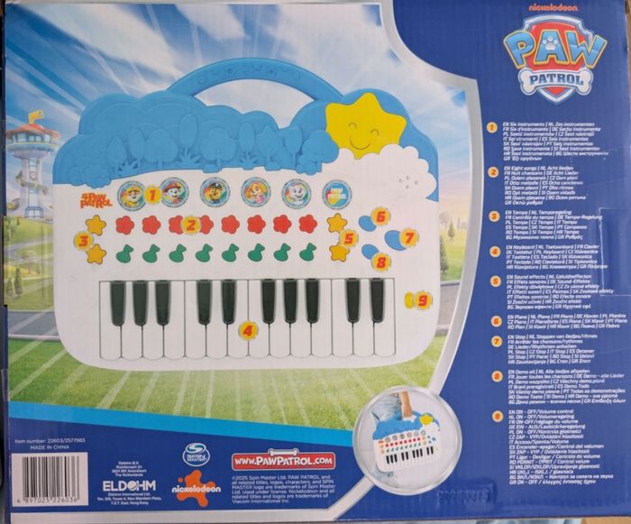 Piano, jouet musical Paw Patrol PAt Patrouille - photo numéro 2