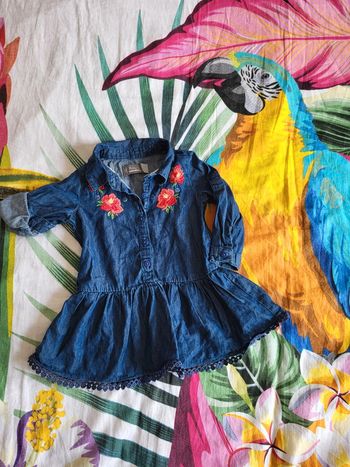 Robe jeans 6mois orchestra