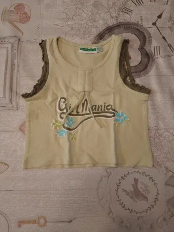 Tee shirt débardeur 2 ans