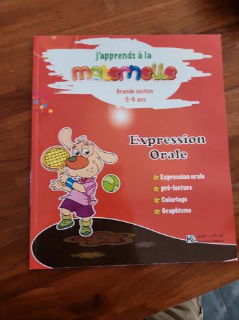 Livre : j'apprends a la maternelle