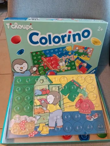 Super jeux éducatifs colorino T'choupi