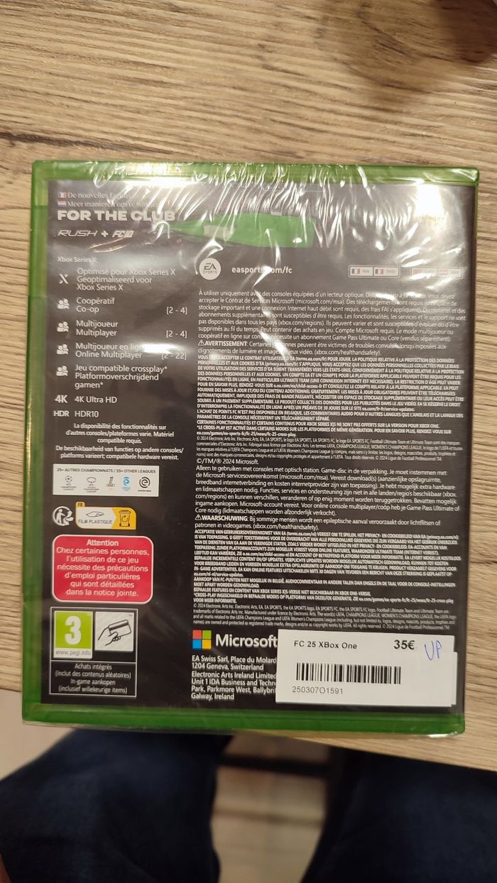 FC 25 Xbox one - photo numéro 2