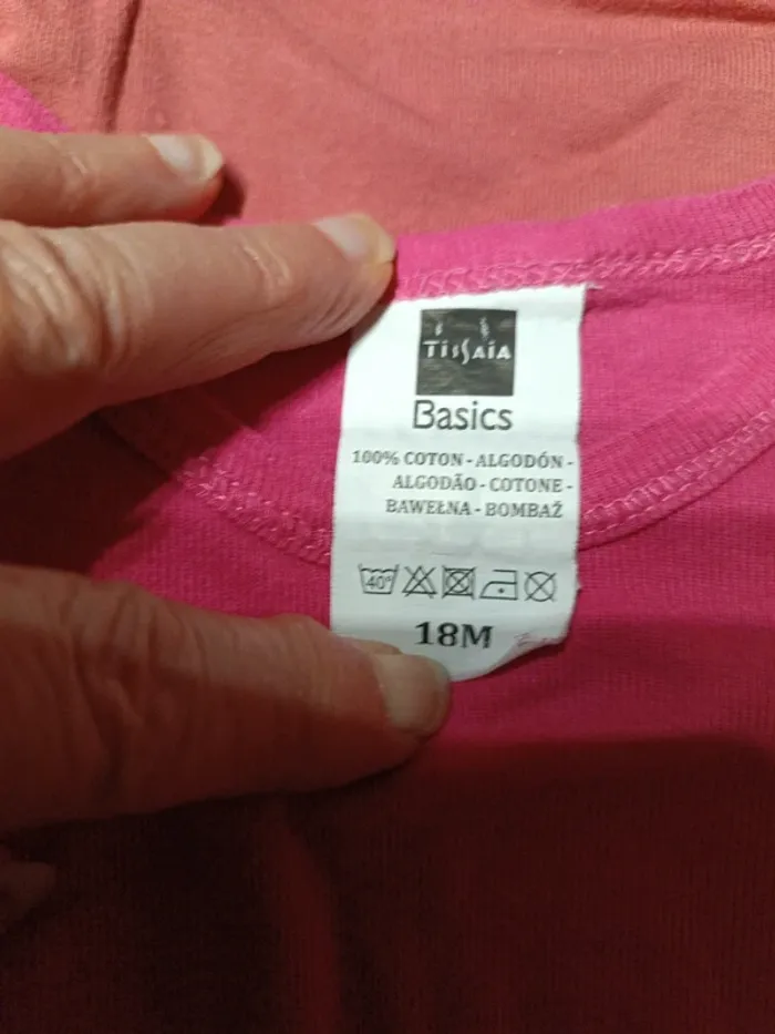 Body fuchsia uni Tissaia 18M - photo numéro 3