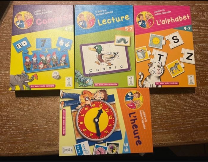 4 livres d’apprentissage