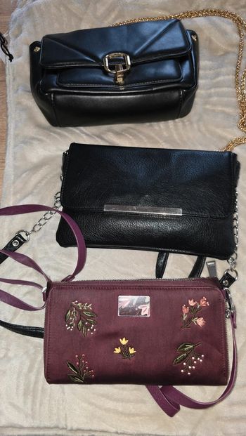 Lot de 3 sac à mains