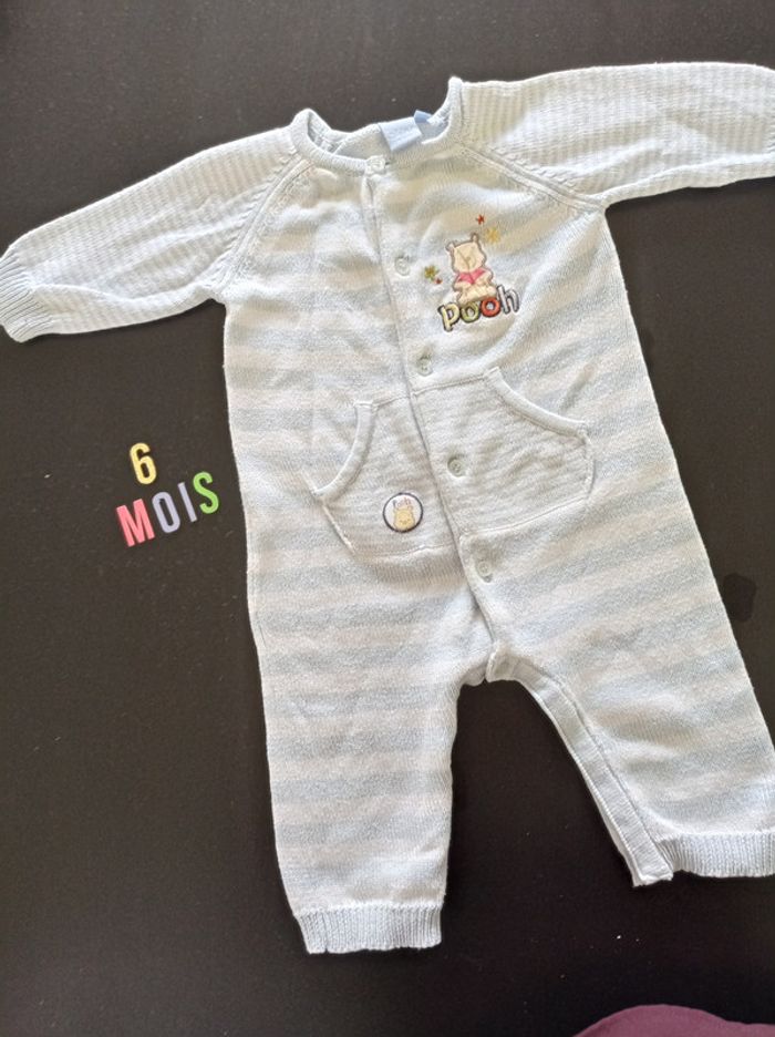 Pyjama/Combinaison Winnie bébé garçon 6 mois