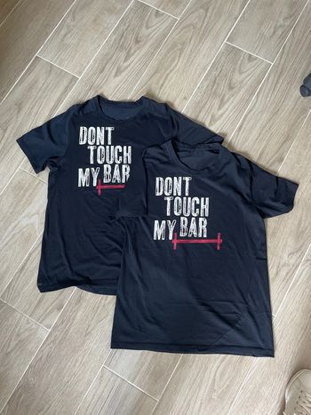 Lot de deux T-shirt sport homme