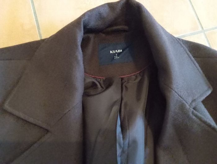 Manteau marron foncé femme taille S neuf - photo numéro 4