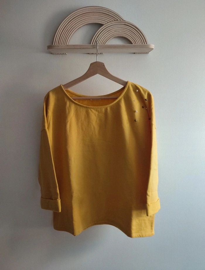 Pull jaune