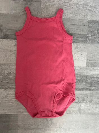 Body bretelle Petit bateau 24 mois rose