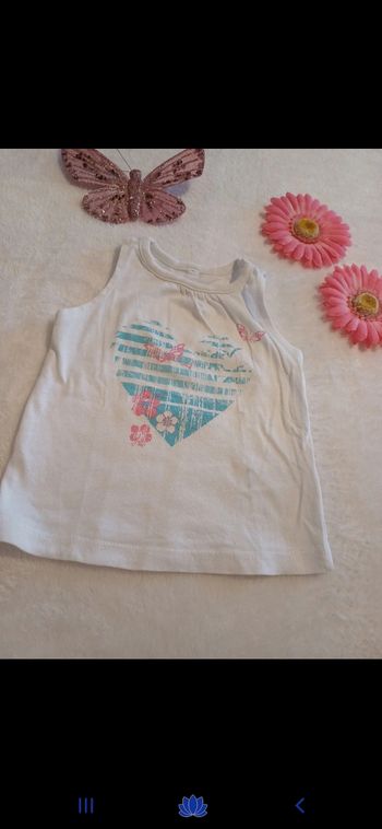 Débardeur bébé taille 6 mois