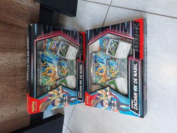 Carte Pokémon Lot 2 Coffret Zacian Ex de Nabil étincelles déferlantes, aventures ensemble Neuf