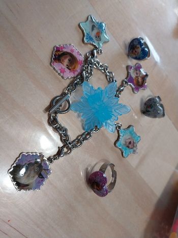 Lot de bijoux fille Disney la reine des neiges