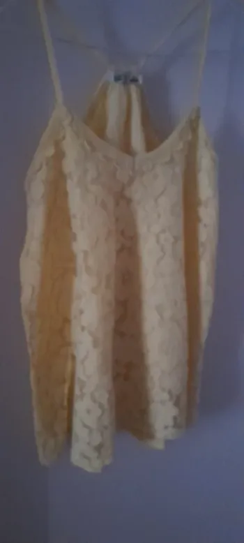 Debardeur dentelle