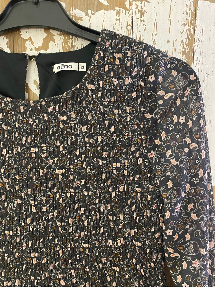 Robe manches longues Gemo  Taille 12 ans  - Neuve - photo numéro 10