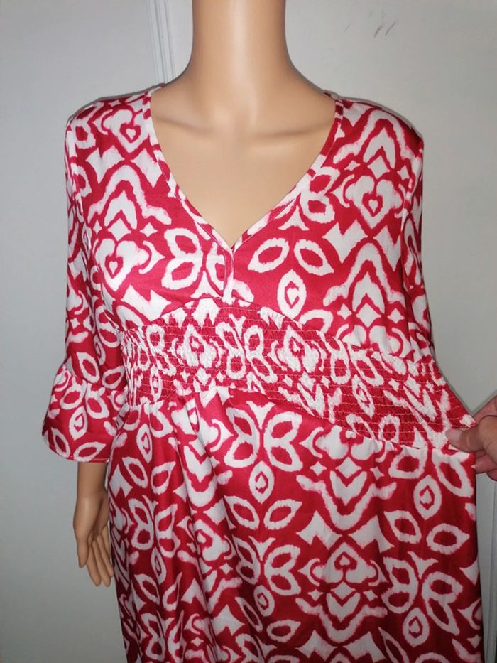 Longue robe rouge S - photo numéro 6