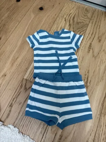 ensemble body et short bout’chou 3 mois