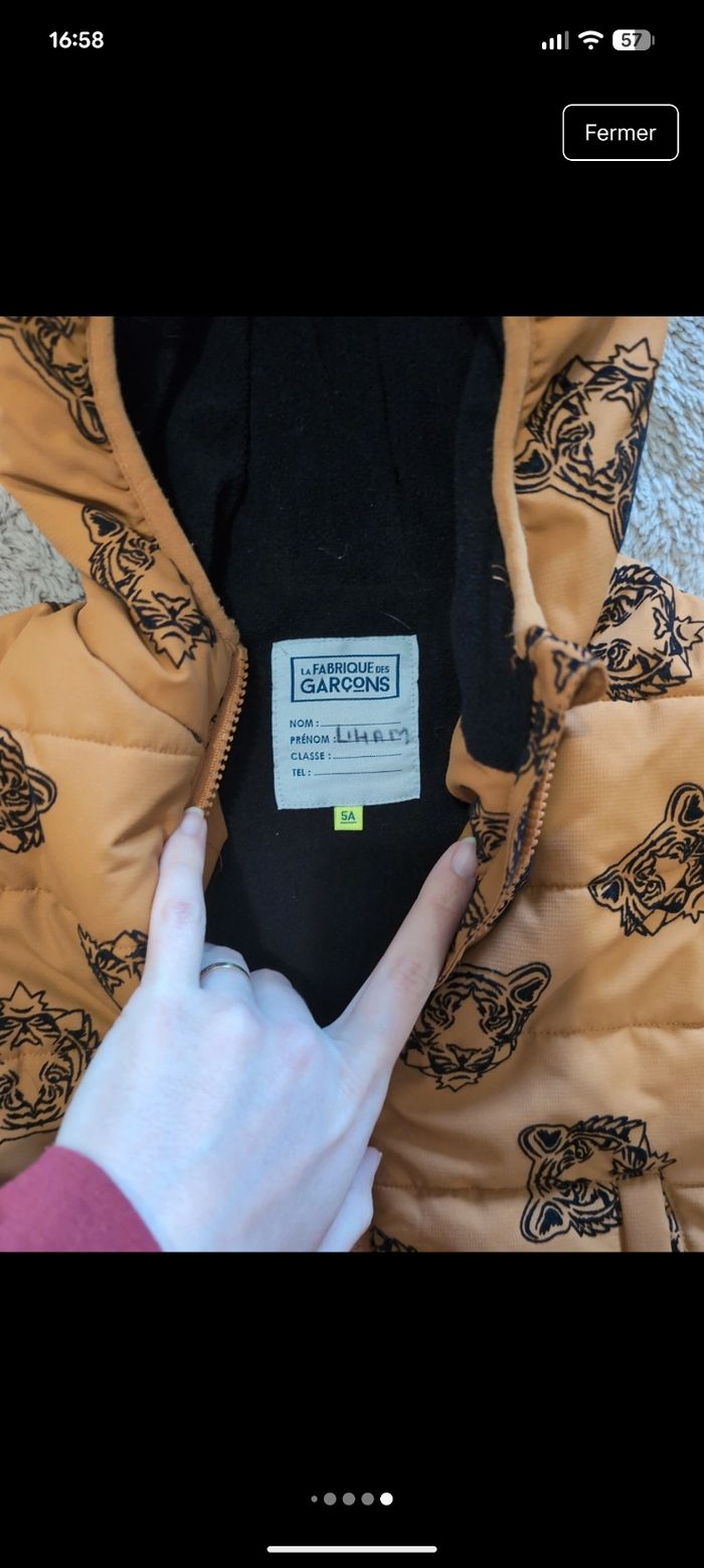 Lot veste + doudoune hiver - photo numéro 6