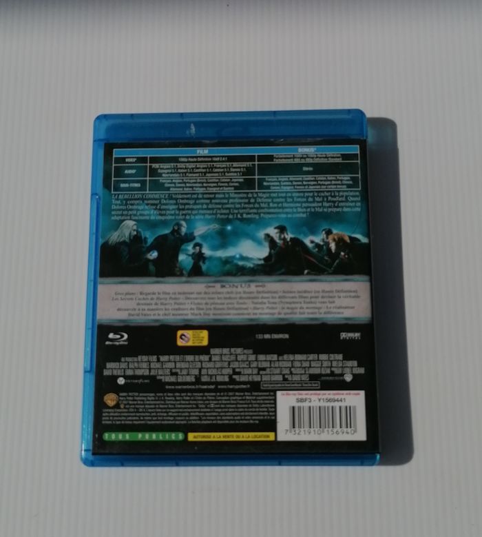 Bluray Harry Potter et l'ordre du phénix. - photo numéro 3