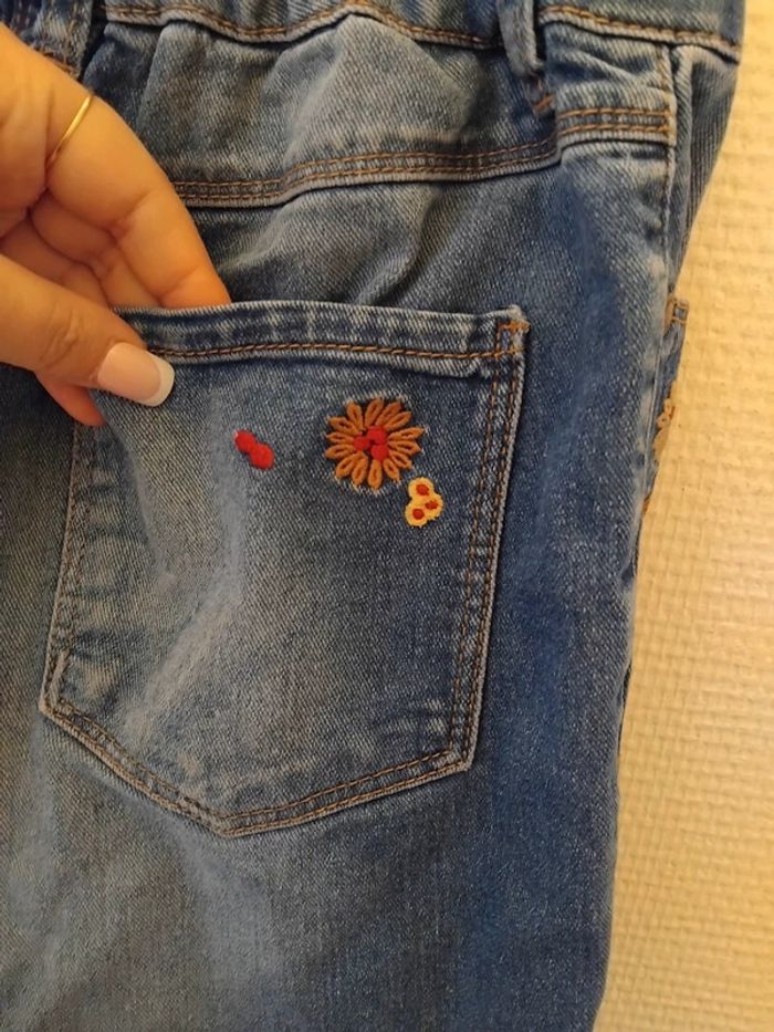 Pantalon en jeans fille 12ans - photo numéro 4