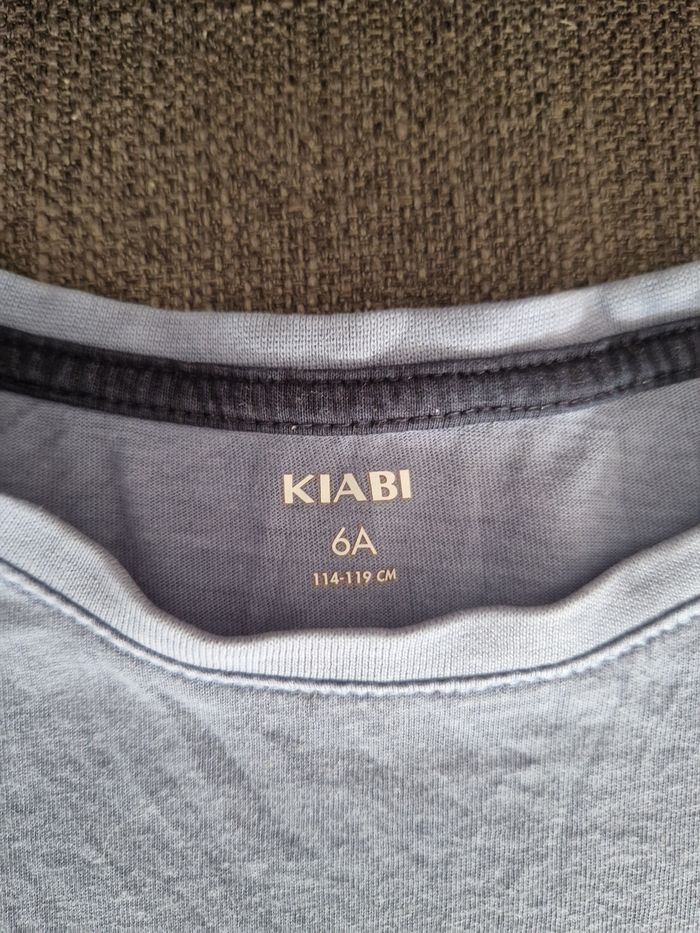 Tee shirt manches courtes kiabi 6 ans - photo numéro 2