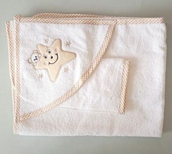 Coffret cap de bain+ gant de toilette