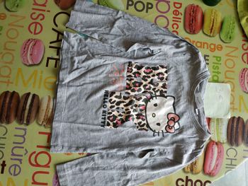 Tee-shirt manche longue hello kitty