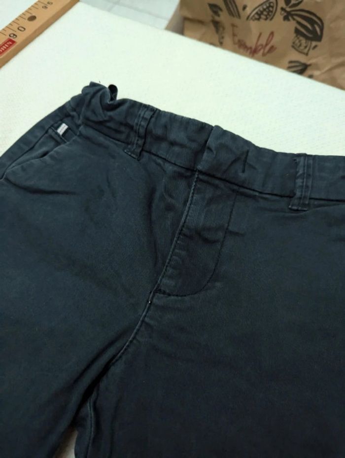 Pantalon Chino bleu marine 9 ans - photo numéro 2