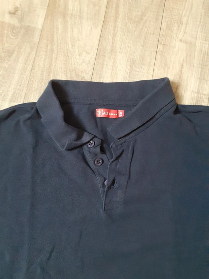 Polo homme bleu marine taille XXL - photo numéro 2