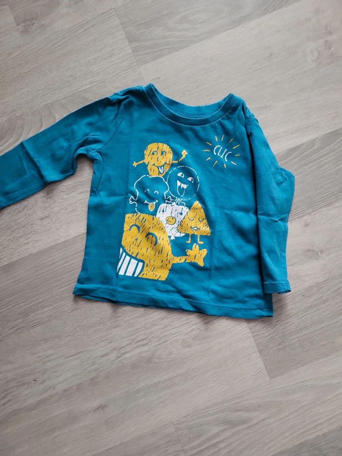 Lot tee-shirts "Inextenso" 9-12mois - photo numéro 4