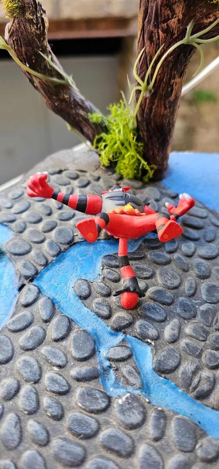 Super figurine Pokemon Nintendo tomy Felinferno - photo numéro 5