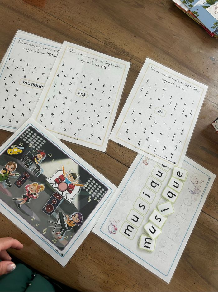 Lot d’activité montessori et apprentissage - photo numéro 10