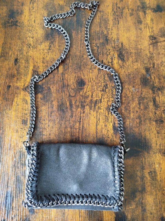 Sac a main cuir bandoulière The Genuine Leather - photo numéro 4