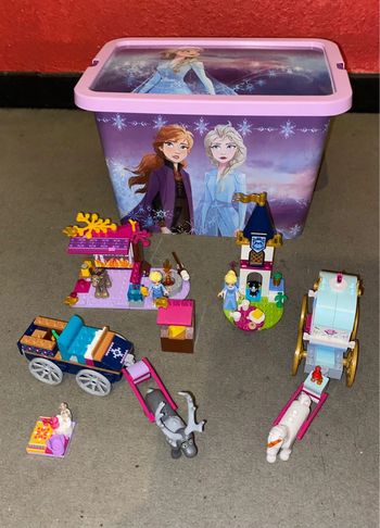 Lot Lego Disney Princess 41159 + 41166 + boîte