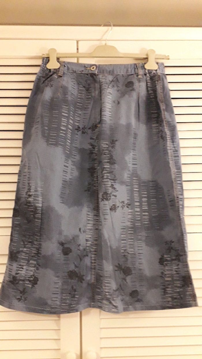 Jupe bleu et strass taille 42/44 - photo numéro 4