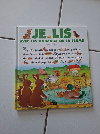 Je lis avec les animaux de la ferme