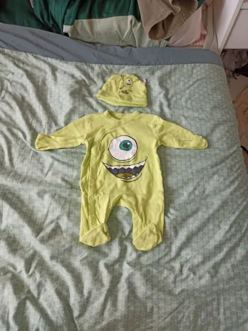 Pyjama Bob Monstre & cie 1 mois