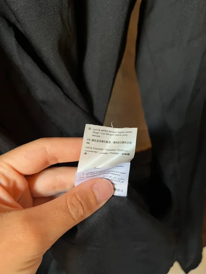 Blouse noire fluide Esprit – T40 - photo numéro 5