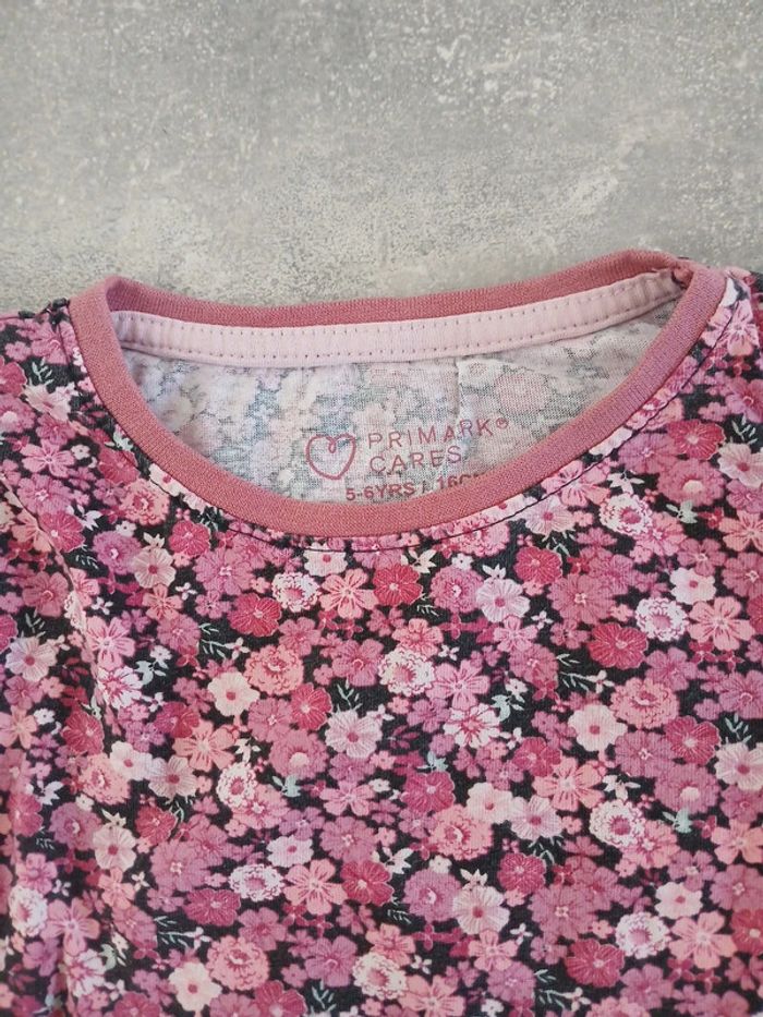 Haut manches longues fleuri primark - photo numéro 2