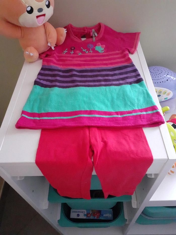 Robe pull + legging 1 an orchestra