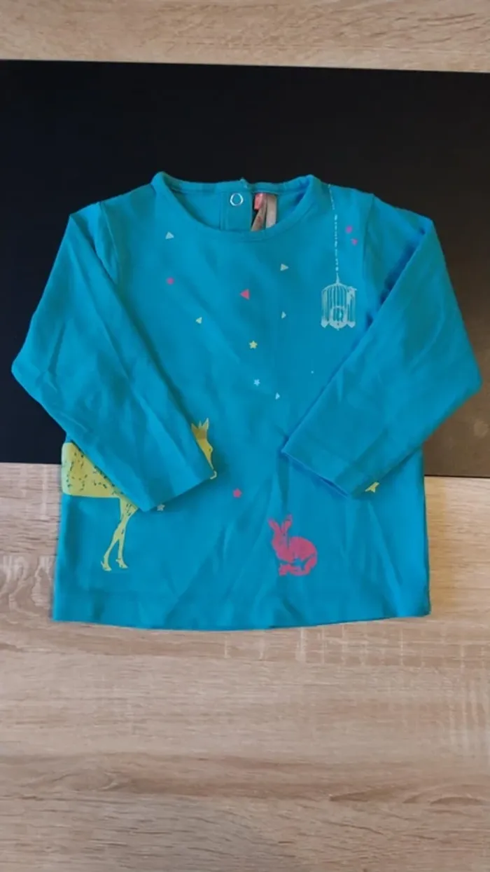 T-shirt manches longues 9 mois