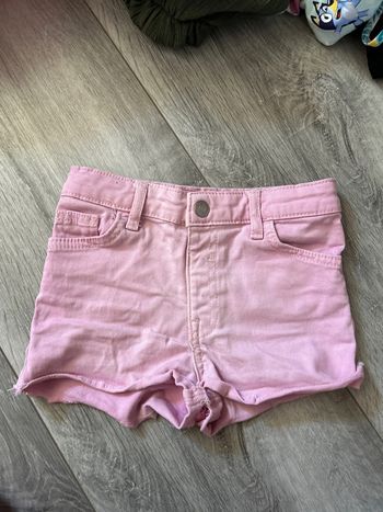 Short rose fille 4/5 ans