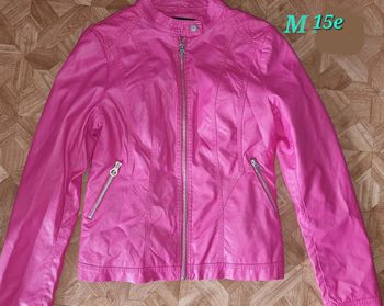 Veste cuir taille m neuf